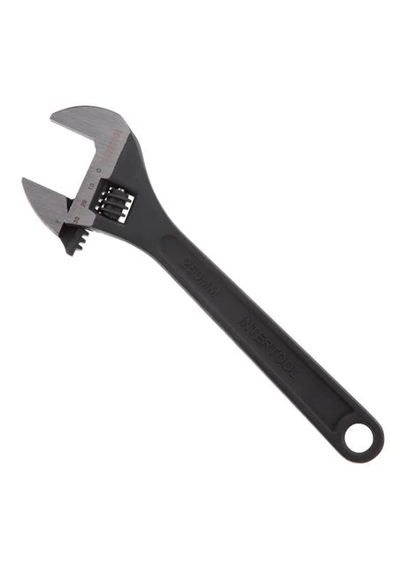 Ключ разводной 250 мм Intertool HT-0193 (376297626)