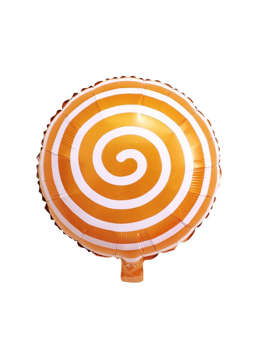 Куля повітряна фольгована (45 см) Льодяник, жовта 99IDEAS (329144327)