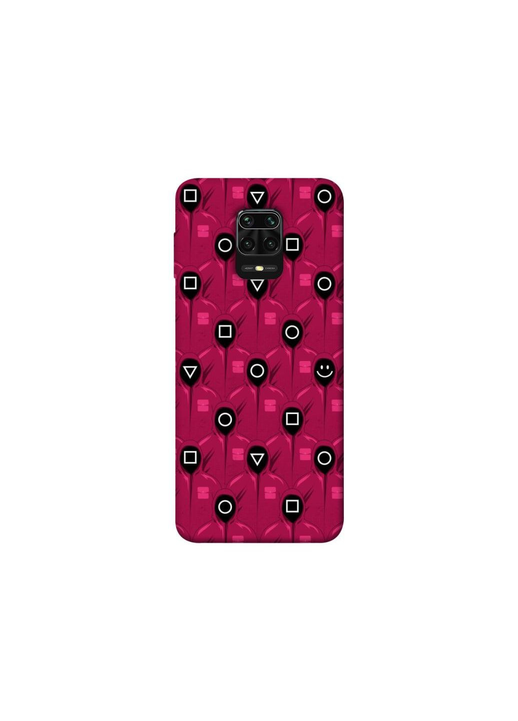 Чехол на Xiaomi Redmi Note 9s / Note 9 Pro / Note 9 Pro Max Blood Script Frontalka (353335596)