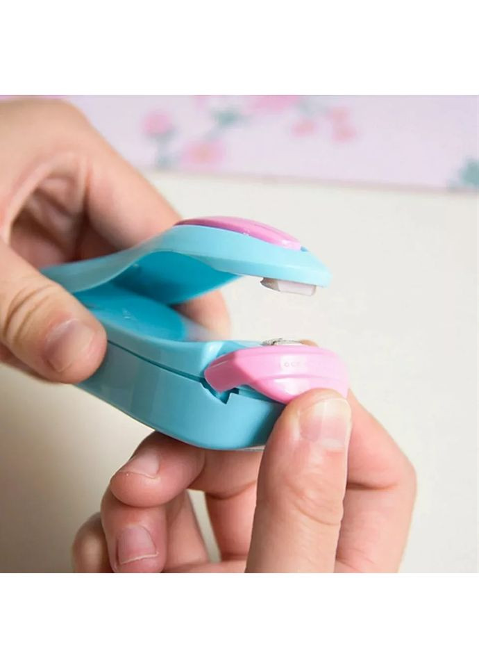 Портативний зварювач для пакетів з термічним нагрівом для продуктів Korea Type блактиний No Brand (348430962)