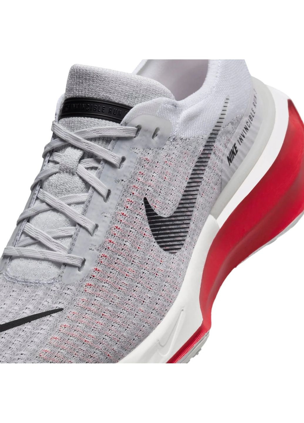 Серые кроссовки мужские zoomx invincible run flyknit 3 grey dr2615-102 Nike