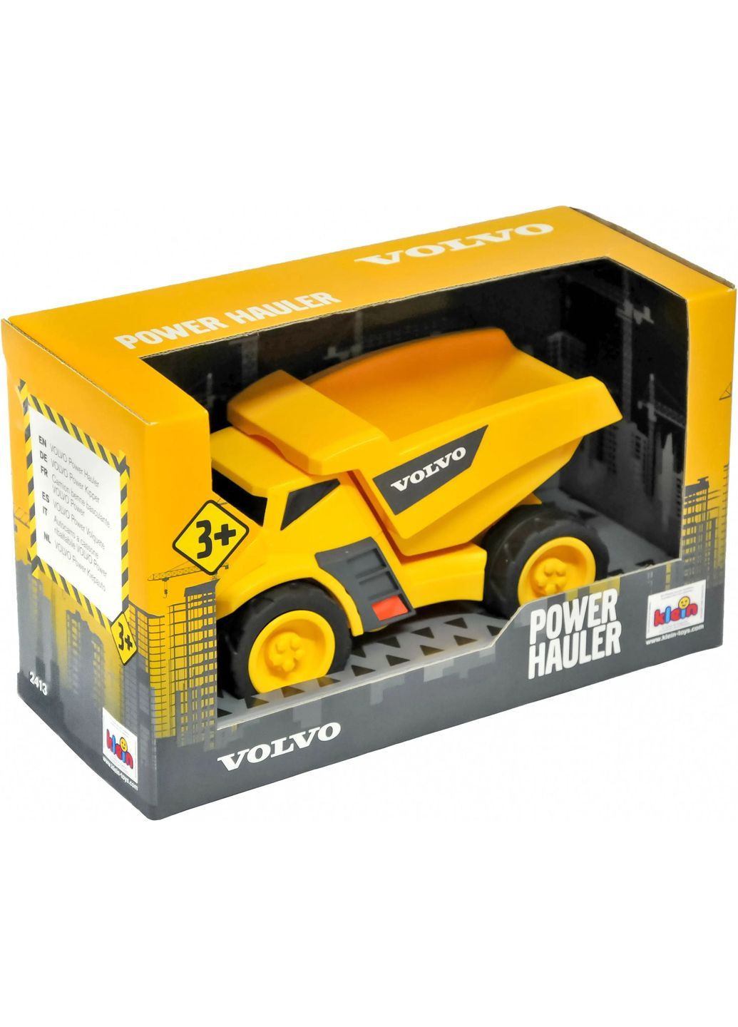 Самоскид Volvo в коробці, жовтий () Klein 2413 (370269081)
