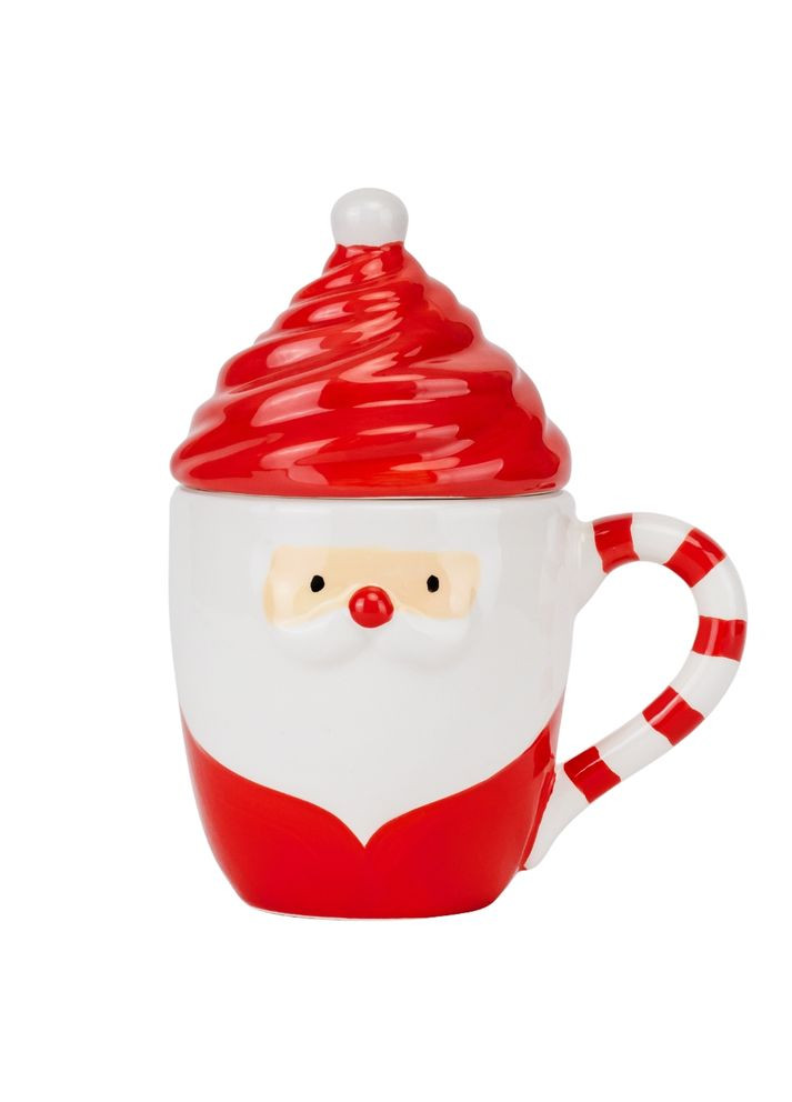 Кружка керамічна Чарівний Санта, 450 мл No Brand (311423761)