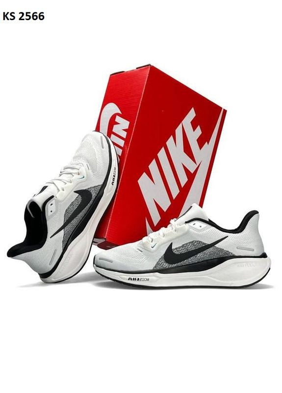 Белые демисезонные кроссовки мужские nike pegasus 41 white найк пегасус No Brand