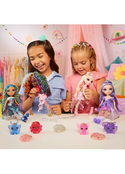 Ігровий набір з лялькою Rainbow Shimmers Віолетта (122425) Rainbow High (368901582)