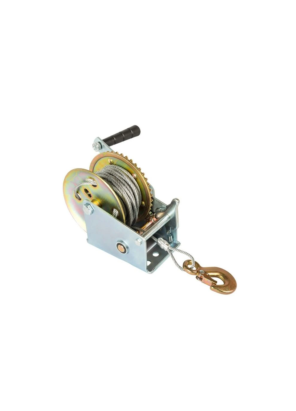 Лебідка барабанна 454 кг трос 10 м 86-8145 Mastertool (364121253)
