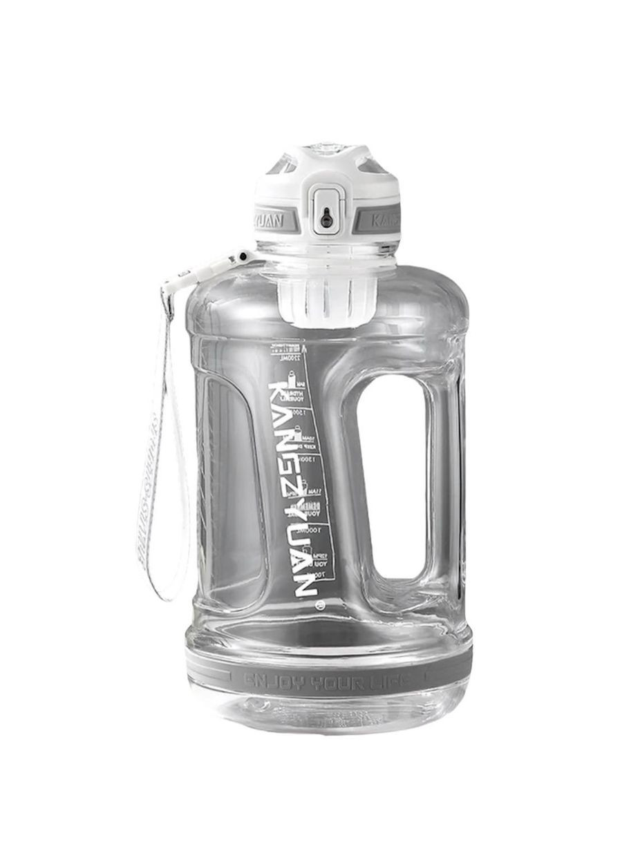 Екологічна біла тританова пляшка KANGZYUAN 1500 мл для води No Brand (314709902)
