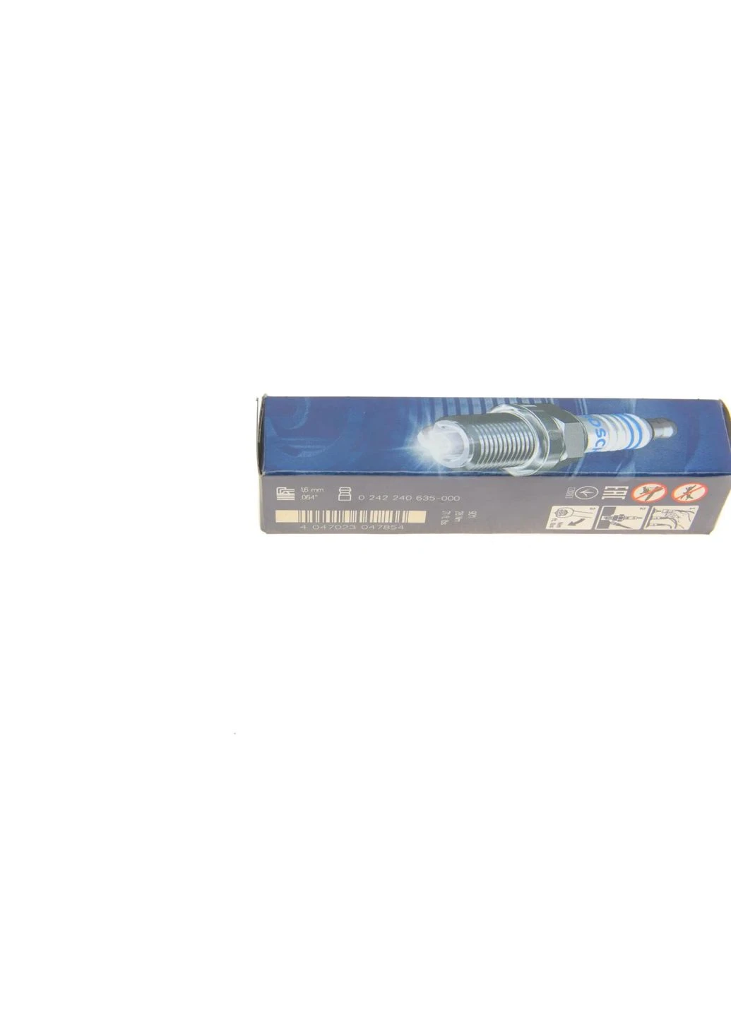 Свічка запалювання Volvo C30/C70/S40/V50 2.4 06-12 0 242 240 635 (opt-om) Bosch (339633644)