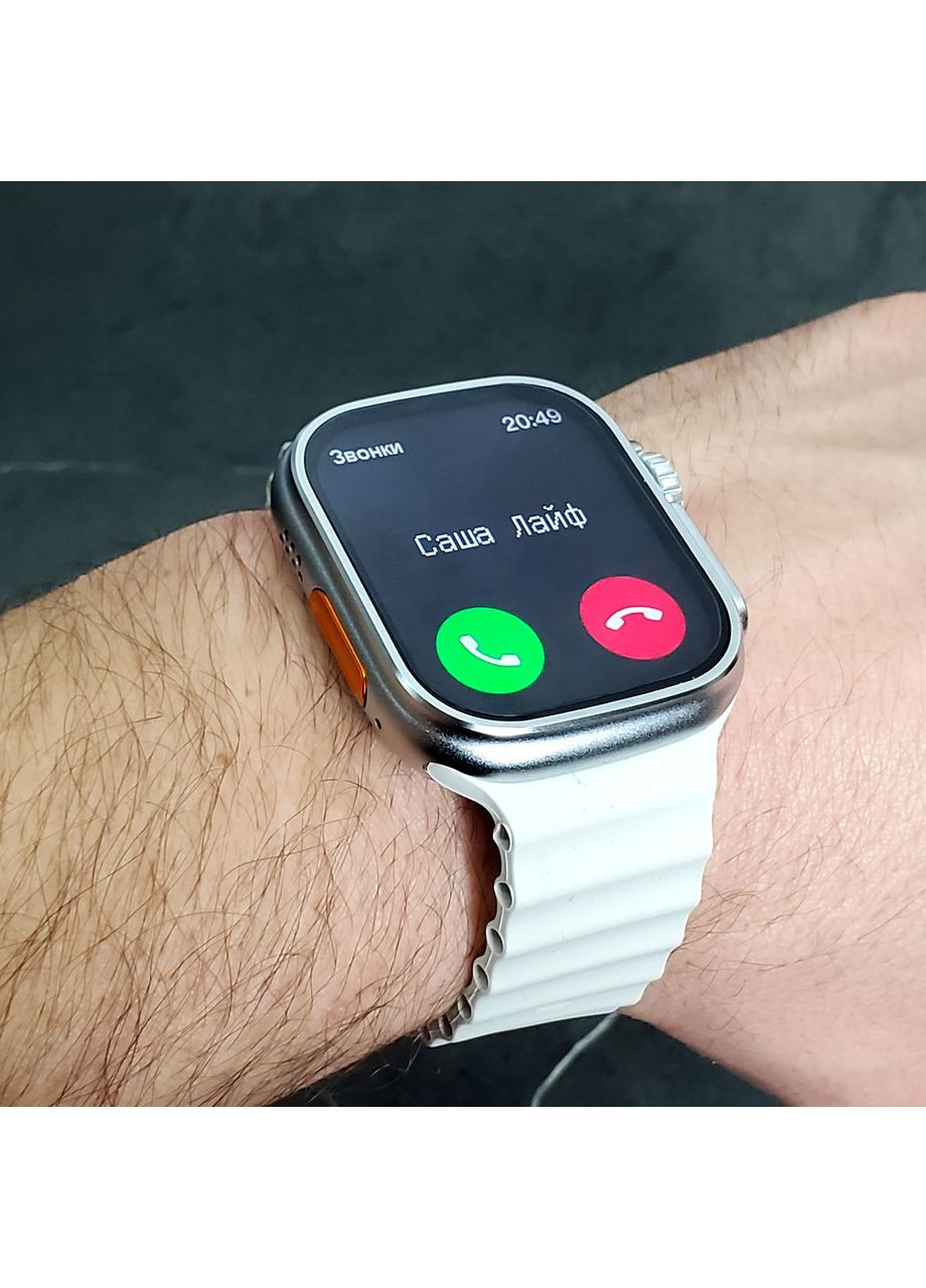 Смартчасы Smart watch series 8 M8 Pro Ultra 49 мм серый XO (353497749)