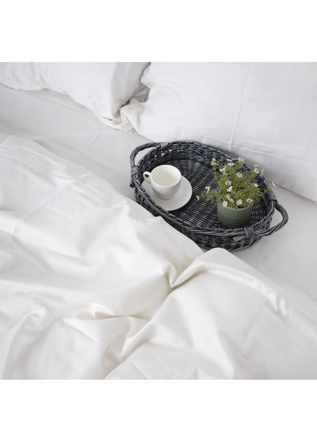 Постельное белье 0001 Moko White Детский Mirson (398966297)