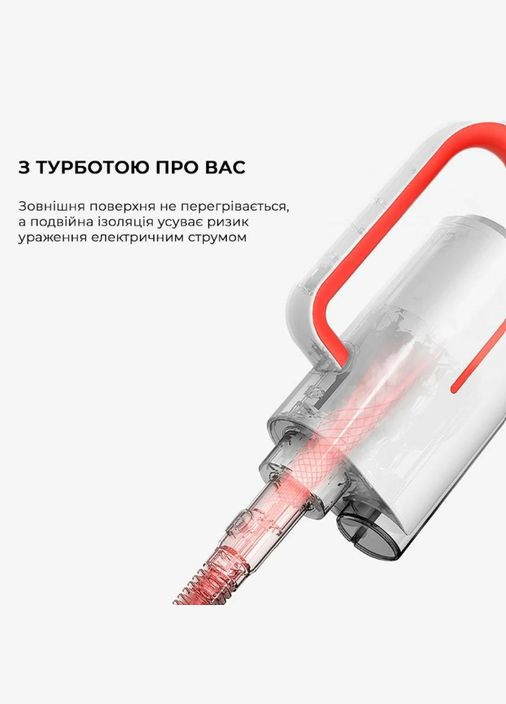 Багатофункціональний пароочисник Multi-function Steam Cleaner 1600W White DEM-ZQ610 DEERMA (333031740)