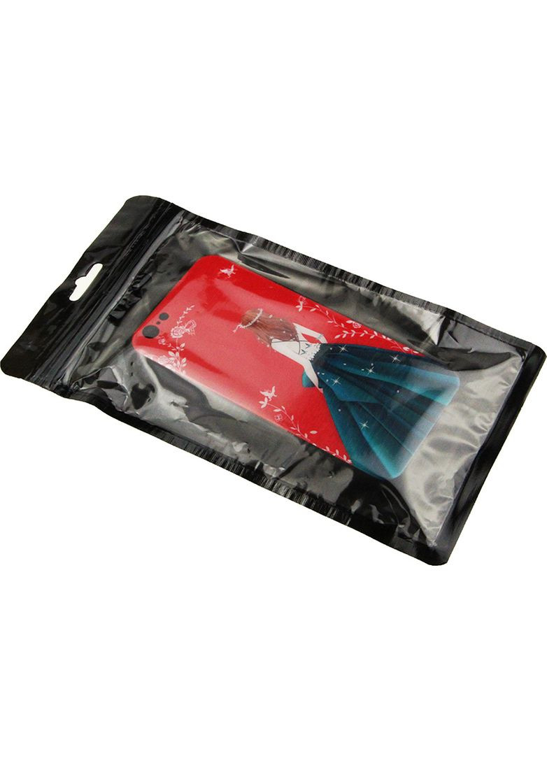 Чехолнакладка Glass Fashionable Case Apple iPhone 6/6S Green Dress Girl Toto (301507368)