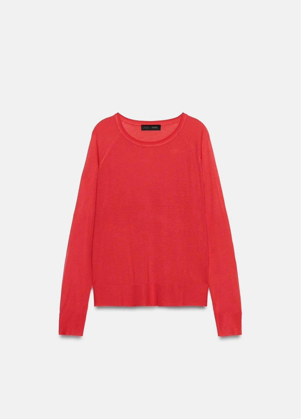 Червоний літній светр Zara