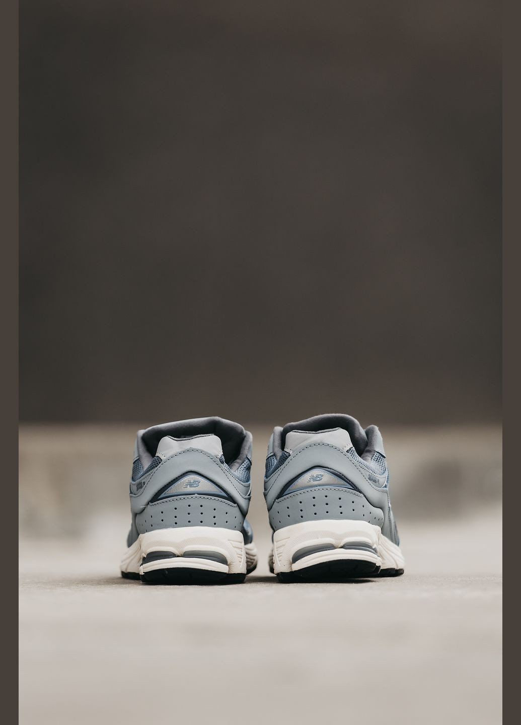 Сіро-голубі Осінні кросівки чоловічі No Brand