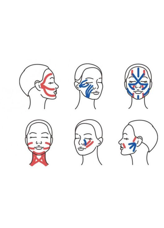 Тейп для лица Кинезио 2,5 см, кинезиологическая лента, Kinesiology Tape, 2,5 см, упаковка 2 шт. No Brand (360920581)