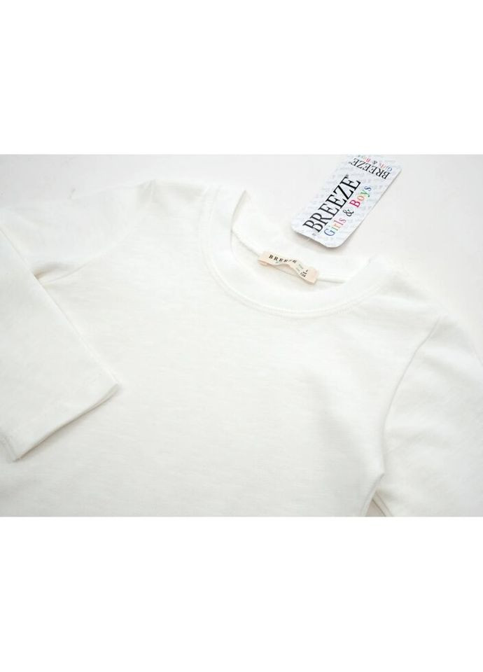 Кофта з довгим рукавом (18924-110B-white) Breeze (301142586)