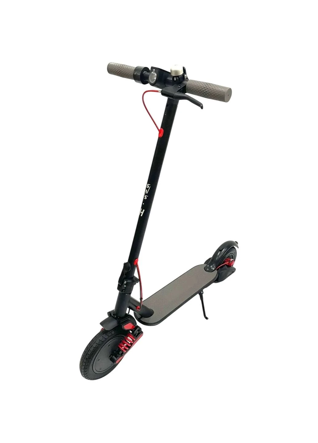 Электросамокат M365 10 дюймов 12.4Ah Black + Пружинный амортизатор [166670] SNS (400987525)