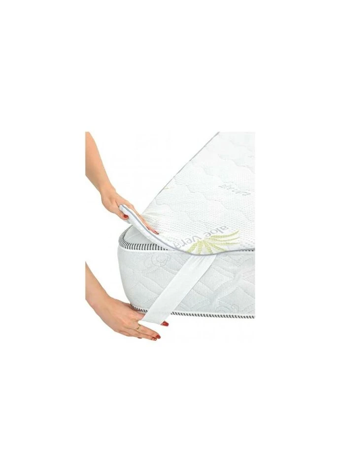Наматрасник №1053 Alberto Тенсель (Modal) Seasons Strong Aloe Vera 60х120 см (2200001507630) Mirson (314969982)