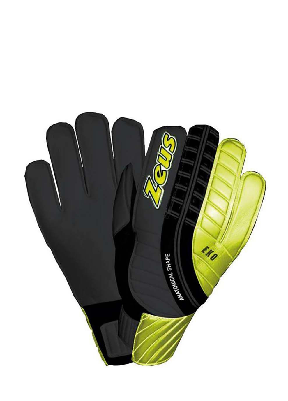 Рукавички воротарські GUANTO EKO чорний Zeus (302210514)