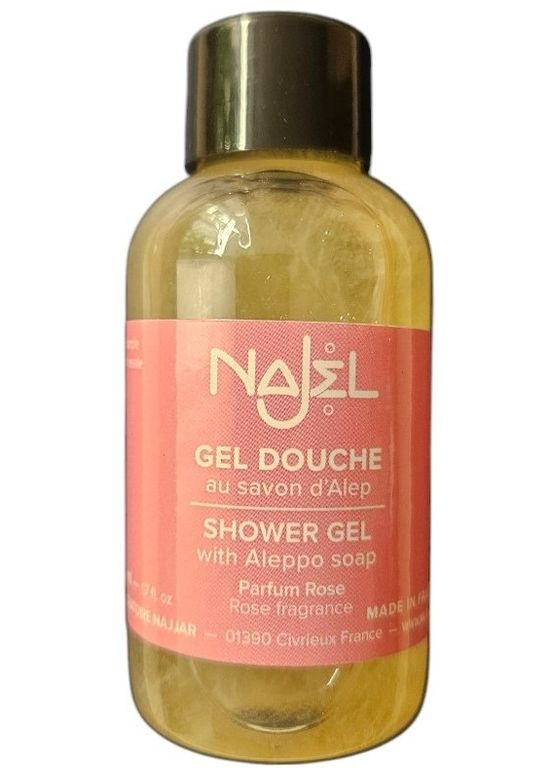 Алеппский гель для душа с дамской розой (тестер) Aleppo Soap Shower Gel 50ml (1456655-34442830) Najel (368660856)