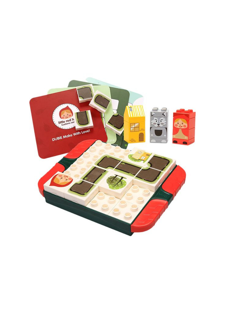 Конструктор (m201750) Wange Червона шапочка - гра лабіринт + книжка (367063151)