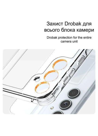 Чехол для мобильного телефона Acrylic Case with Airbag Samsung Galaxy S24 FE Camera cover (949427) Drobak Acrylic Case with Airbag Samsung Galaxy S24 FE Cam (364498306)