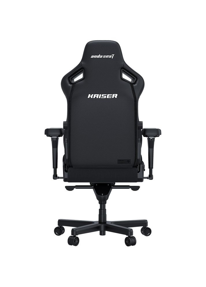 Крісло Kaiser 4 Size XL Black Linen Fabric (AD12YDDC-XLL-20-B-CF) Anda Seat (308020000)