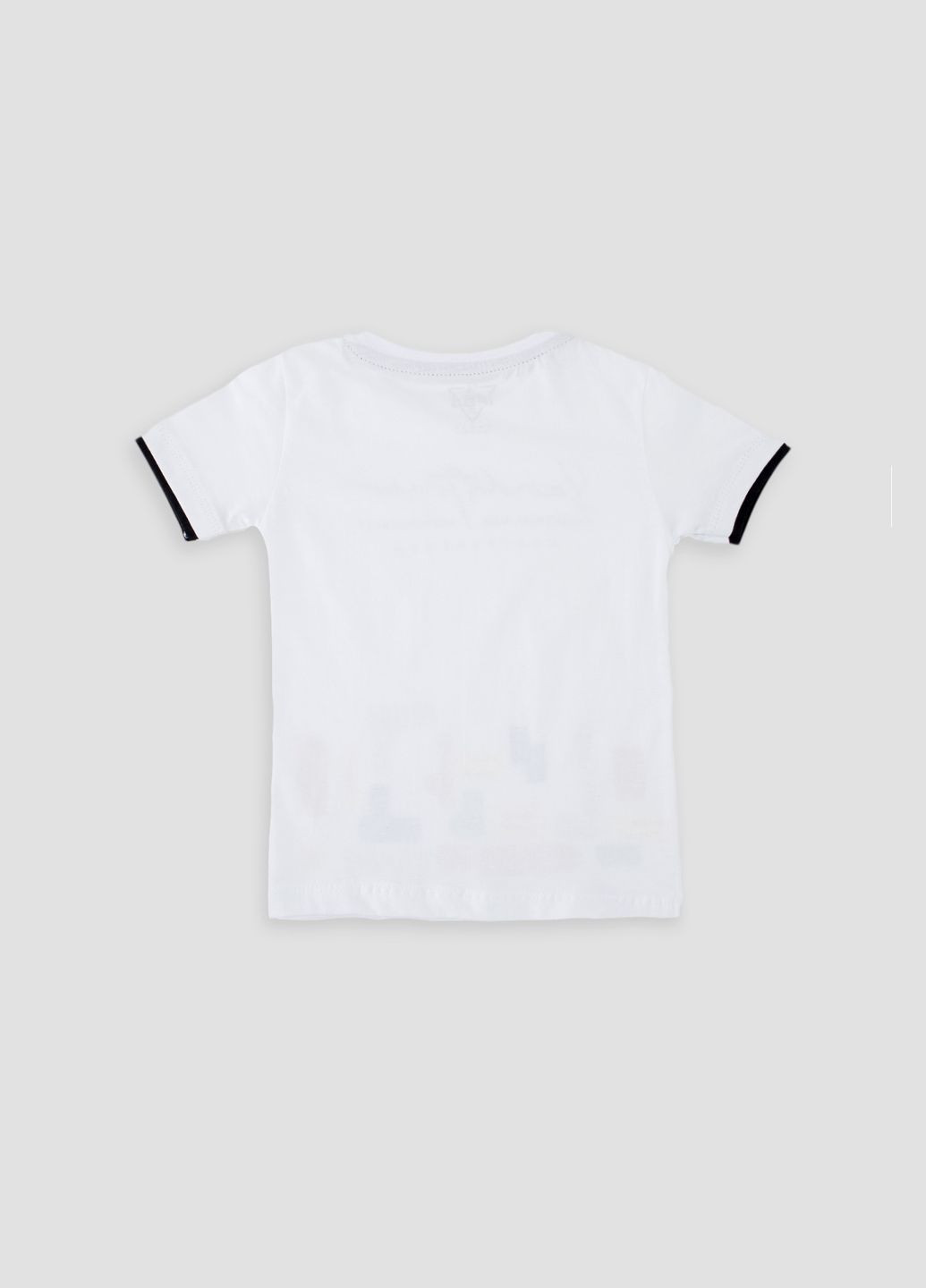 Белая летняя футболка с коротким рукавом для мальчика цвет белый цб-00244139 Ifba