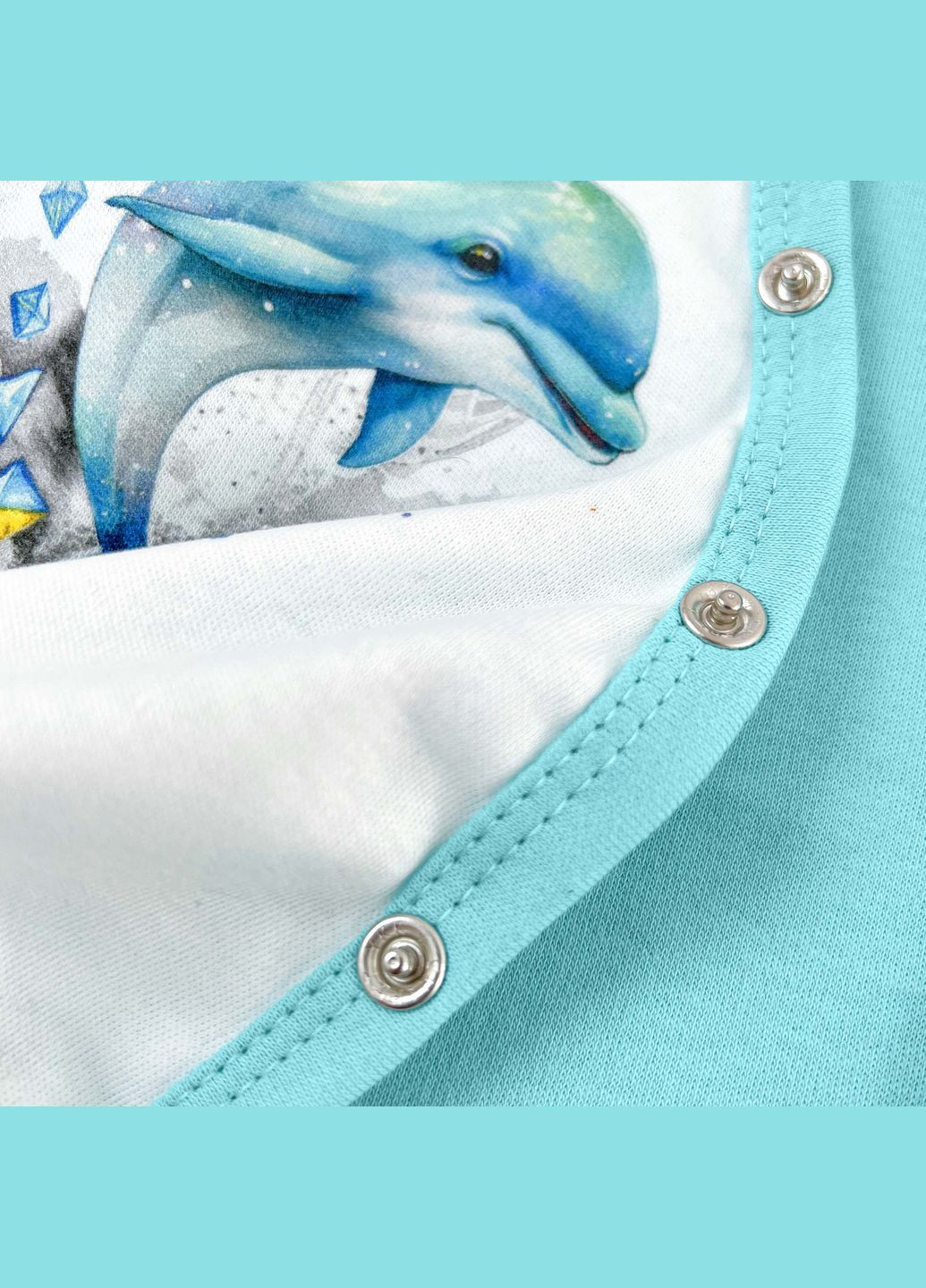 Боді для новонароджених з малюнком дельфін Breeze Tunes (318920431)