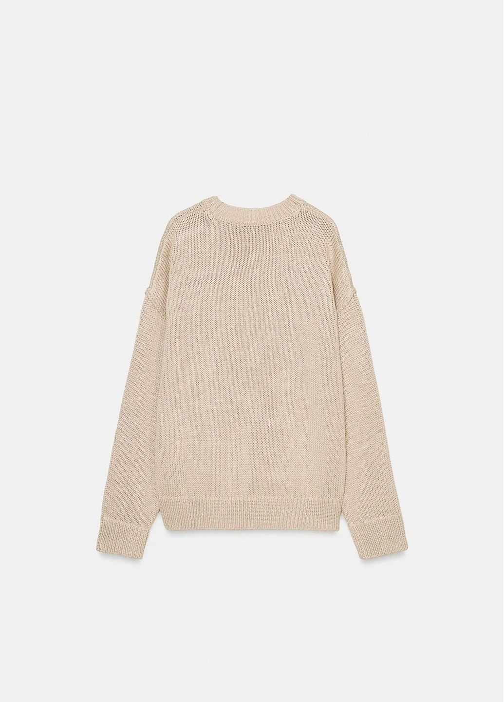 Бежевий демісезонний светр Zara