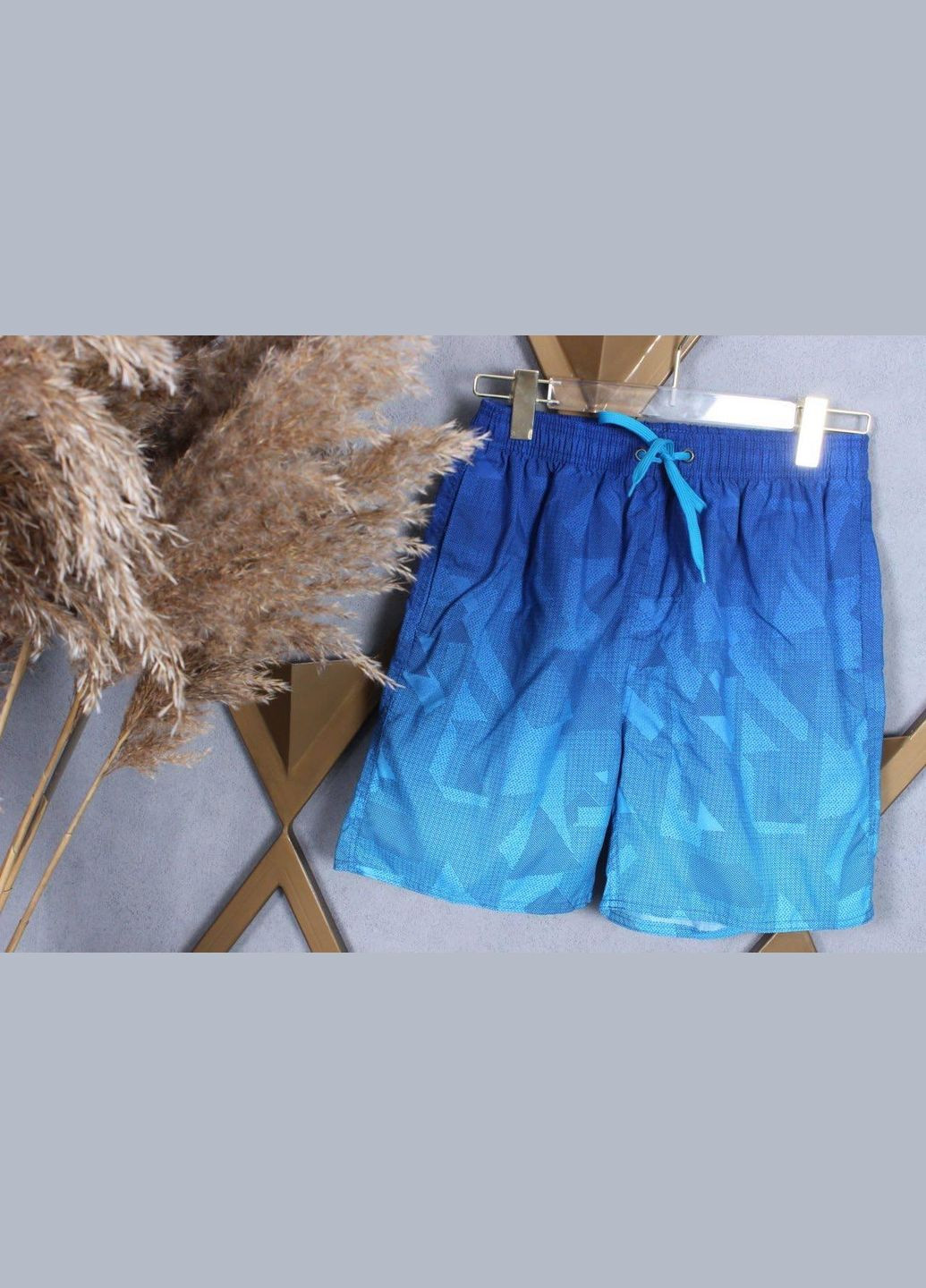Фабричні шорти-батали для чоловіків нова колекція JD-2390 Блакитний, 2XL (42) Sofia (267495472)