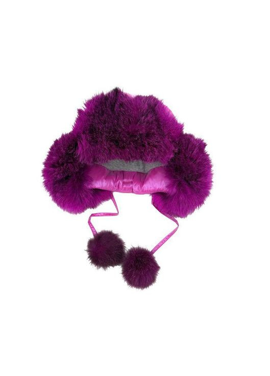 Шапка, арт. P-112, фуксія кролик, 54-56 Fiona (357203999)