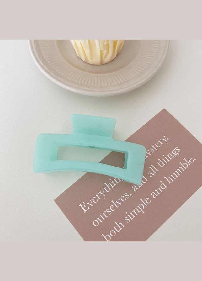 Крабик-зажим для волосся 8.5 см М'ятний (AN0103224) ANbeauty (356606876)