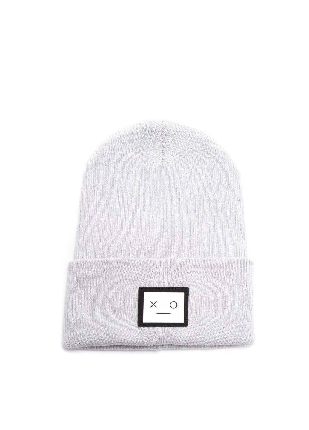 Шапка біні чоловіча бавовна сіра SHANE 952-721 LuckyLOOK 952-721M (322789279)