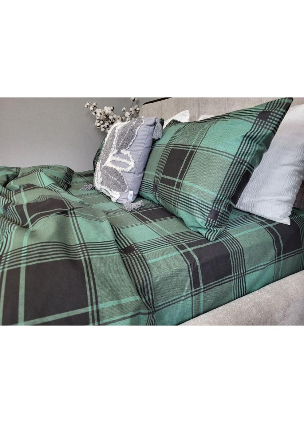 Постельное белье с резинкой Маршал, фланель(байка) Семейный размер, наволочки 70/70 No Brand (364219744)