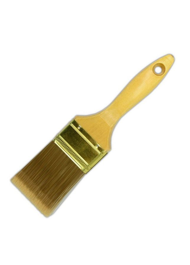 Кисть искусственная ворс 2.5" 63мм No Brand (362492728)