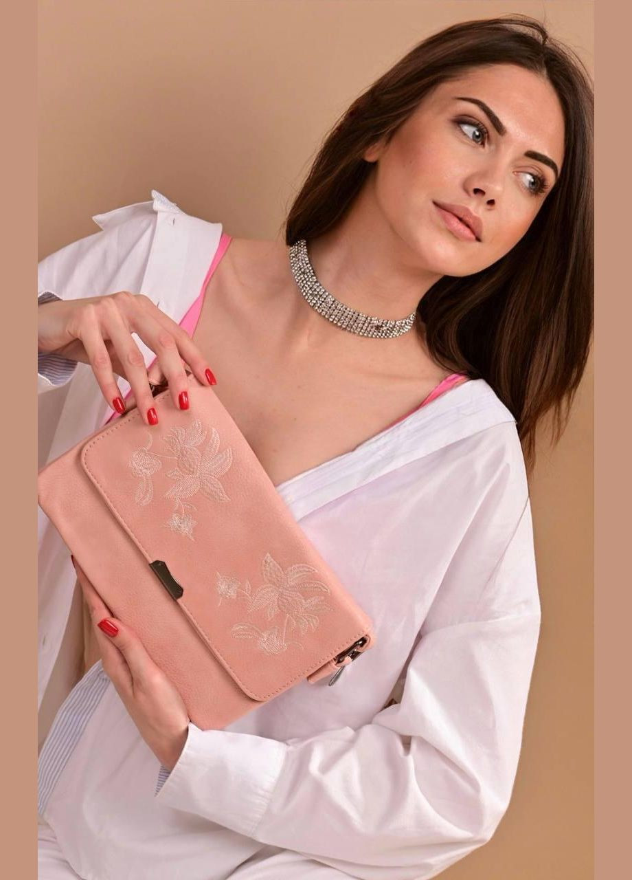 жіноча рожевого кольору No Brand Сумка клатч (332791401)