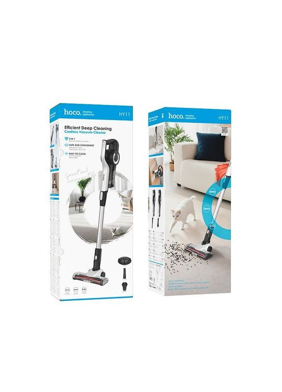 Пылесос Wireless handheld roller brush vacuum cleaner HY11 |30min, 10KPa, 0.4l| Hoco (368903803)
