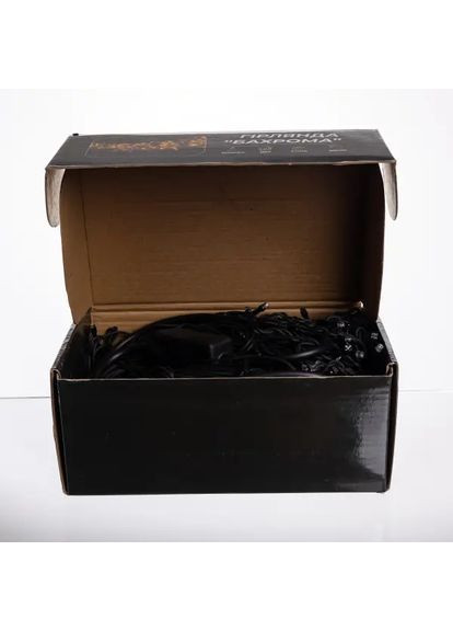 Гирлянда Бахрома уличная 335 LED 20 м от сети черная нить, мультицвет No Brand (366221559)