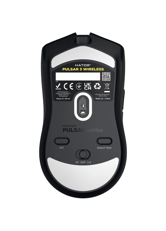 Миша Pulsar 3 Wireless Black (HTM630) [126745] Hator (399210677)