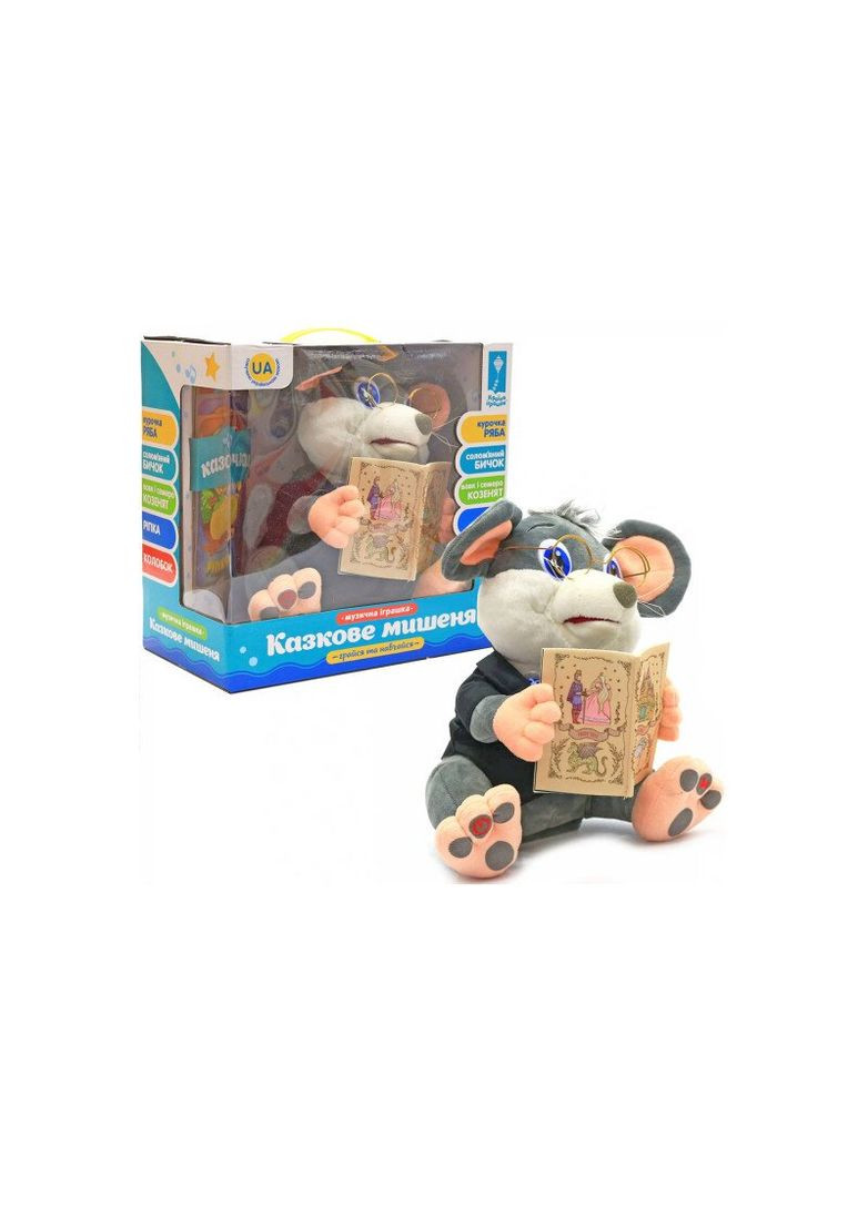 Игрушка интерактивная Мышонок-сказочник PL-7067B Разноцветный shop (6985429250028) No Brand (368526325)