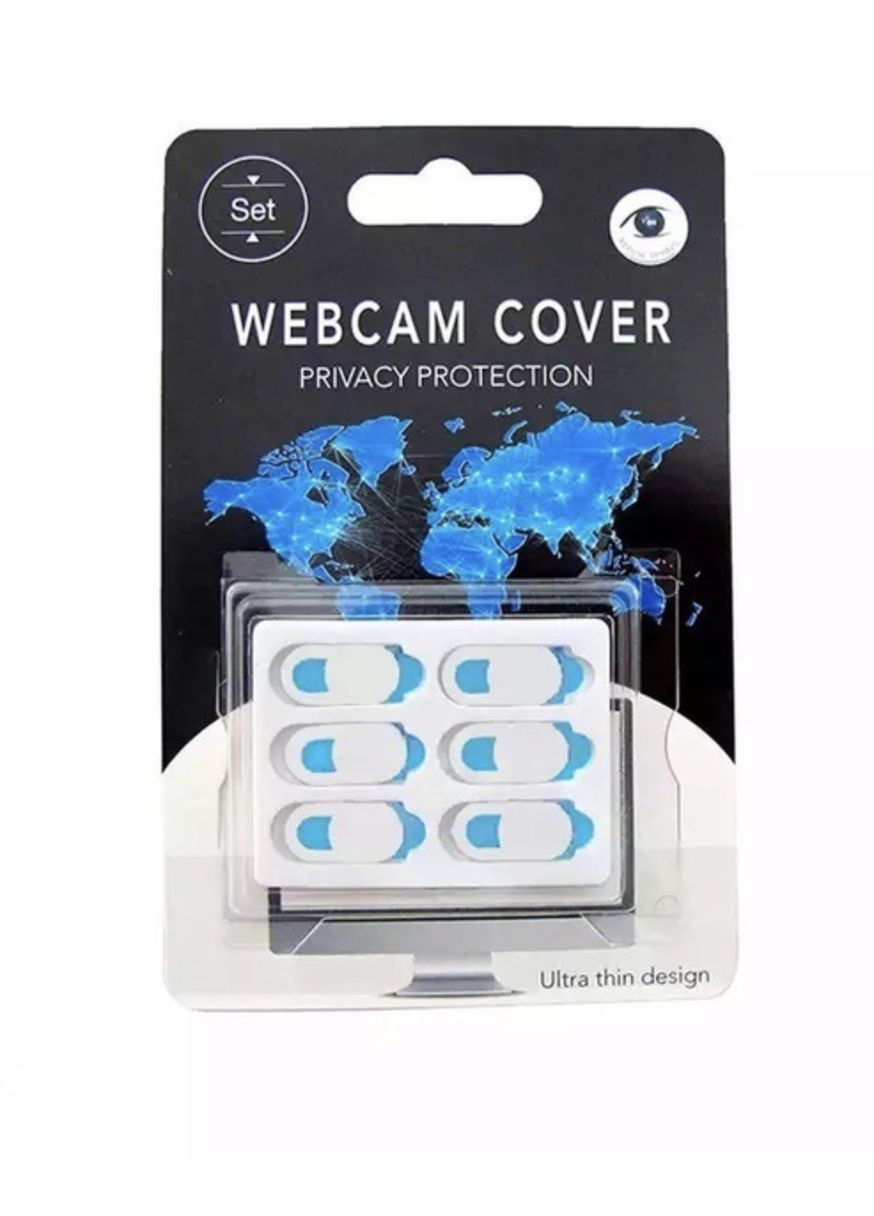 Шторка для камеры защитная на камеру смартфона планшета ноутбуку 20 шт Белый Neon (341534140)