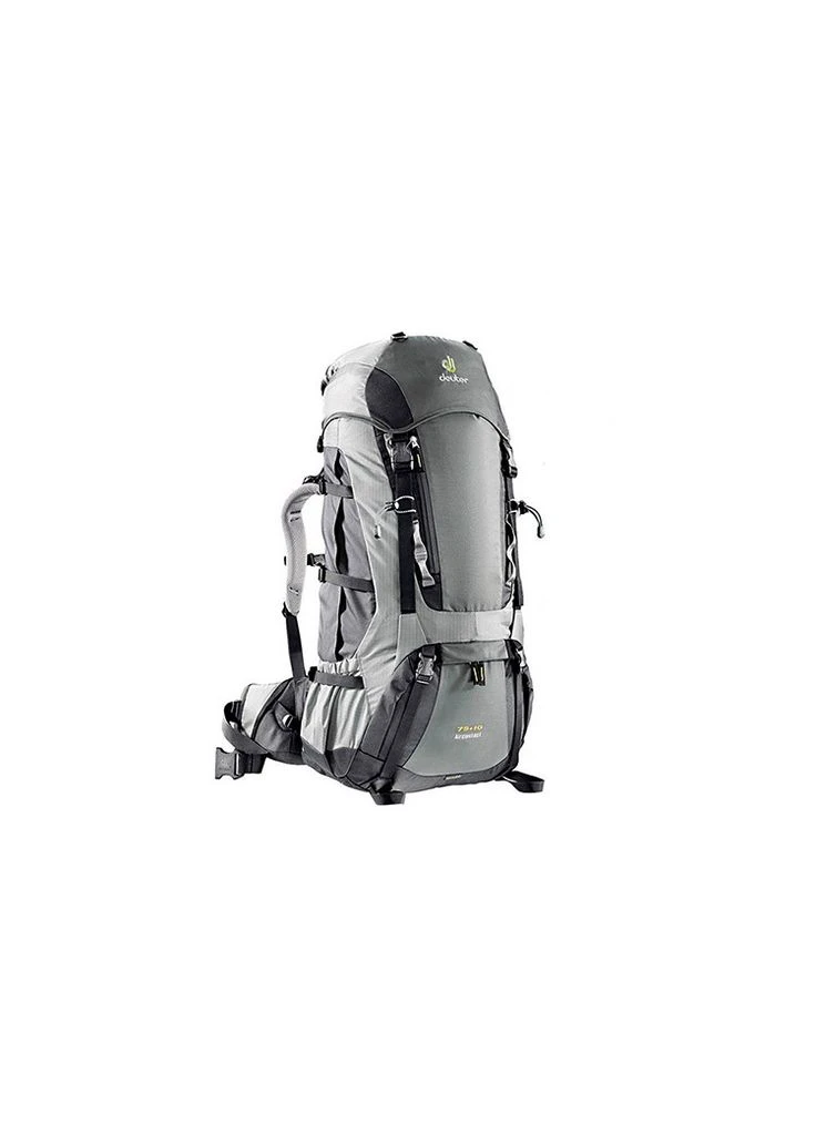 Рюкзак Aircontact, 75 + 10 л (+ палиці LEKI granite-black) сіро Deuter (394689252)
