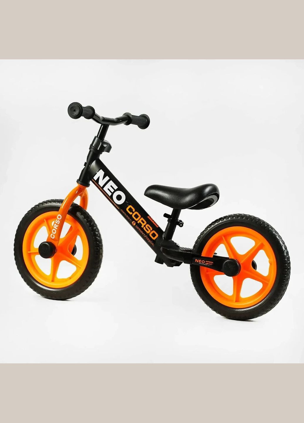 Велобіг Neo EN-69790 чорний Corso (348108963)