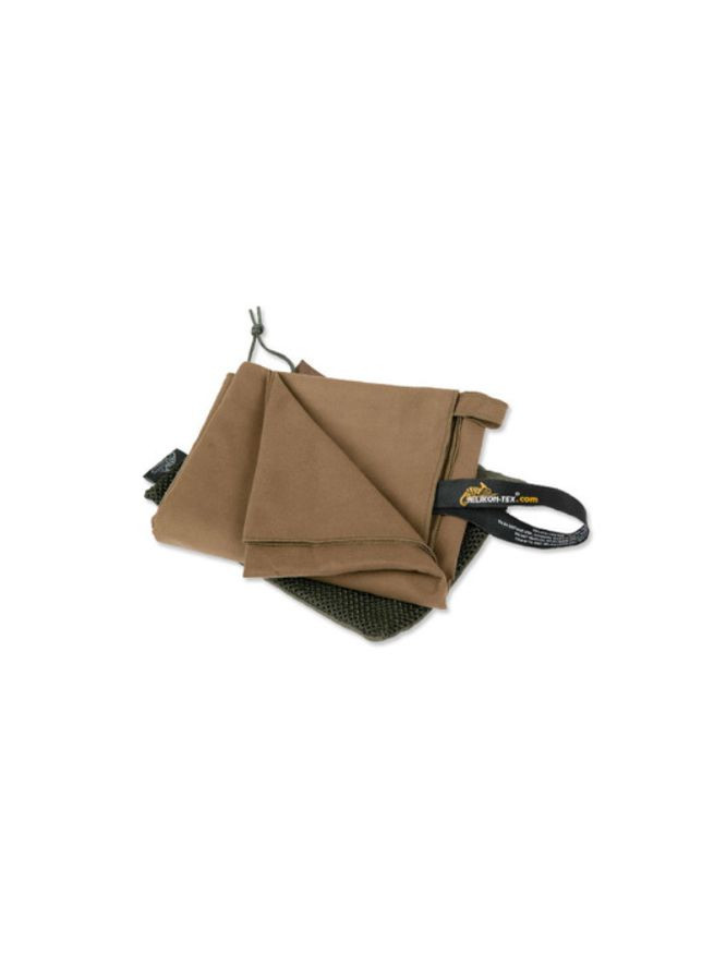 Helikon-Tex полотенце микрофибра полевое с чехлом towel coyote (twftl-po-11) комбинированный производство -