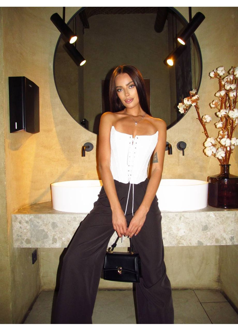 Брюки палаццо из премиальной костюмной ткани LUX (замеры в описании) GD/GL Модний простір (364967143)