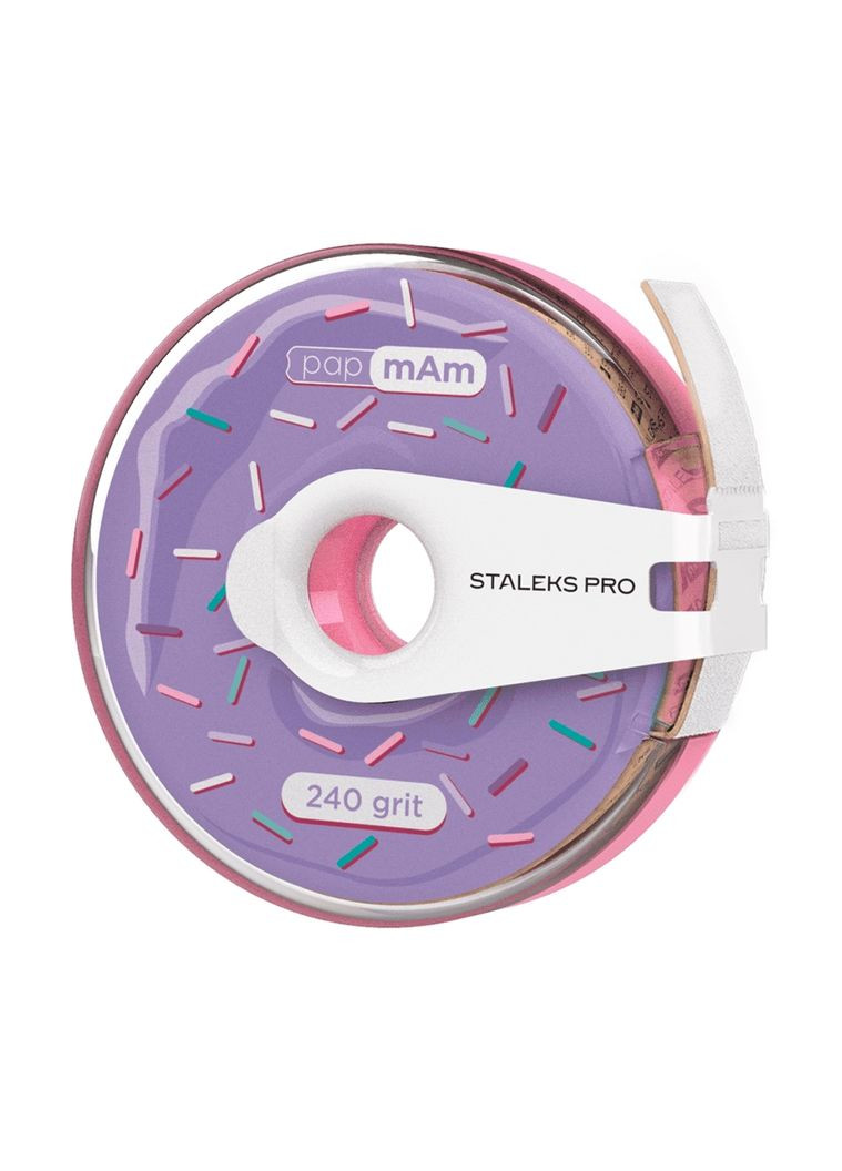 Змінний файл-стрічка papmAm EXPERT в пластиковій котушці PRO 240 грит ATC-240w Staleks (372689026)
