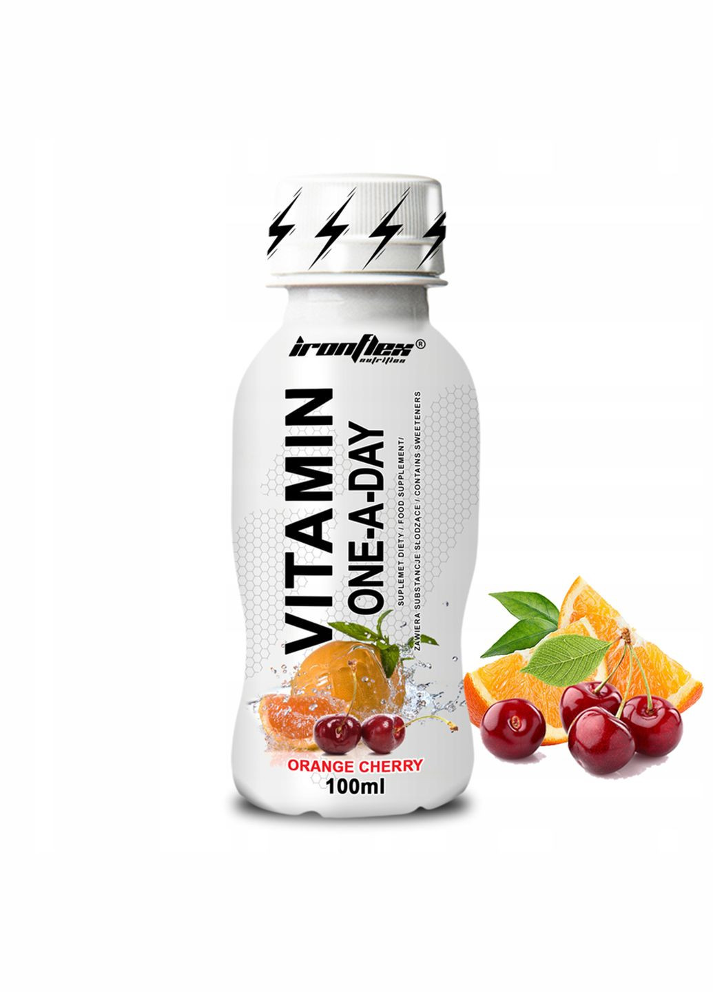 Вітамінно-мінеральний комплекс Vitamin One-A-Day Shot 12x 100 ml (Orange cherry) Iron Flex (282744819)