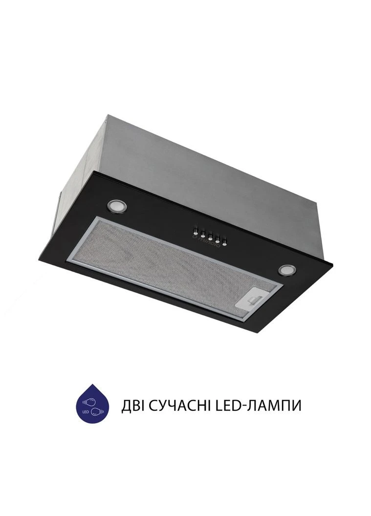 Витяжка повновбудована HBI 5327 BL 800 LED MINOLA (387140924)