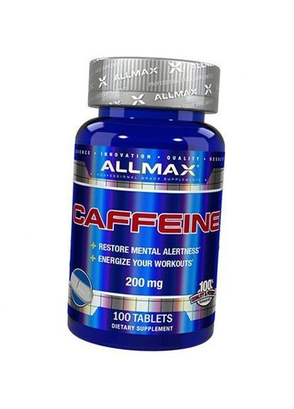 Кофеин в таблетках, Caffeine, 100таб (11134005) ALLMAX Nutrition (322729772)
